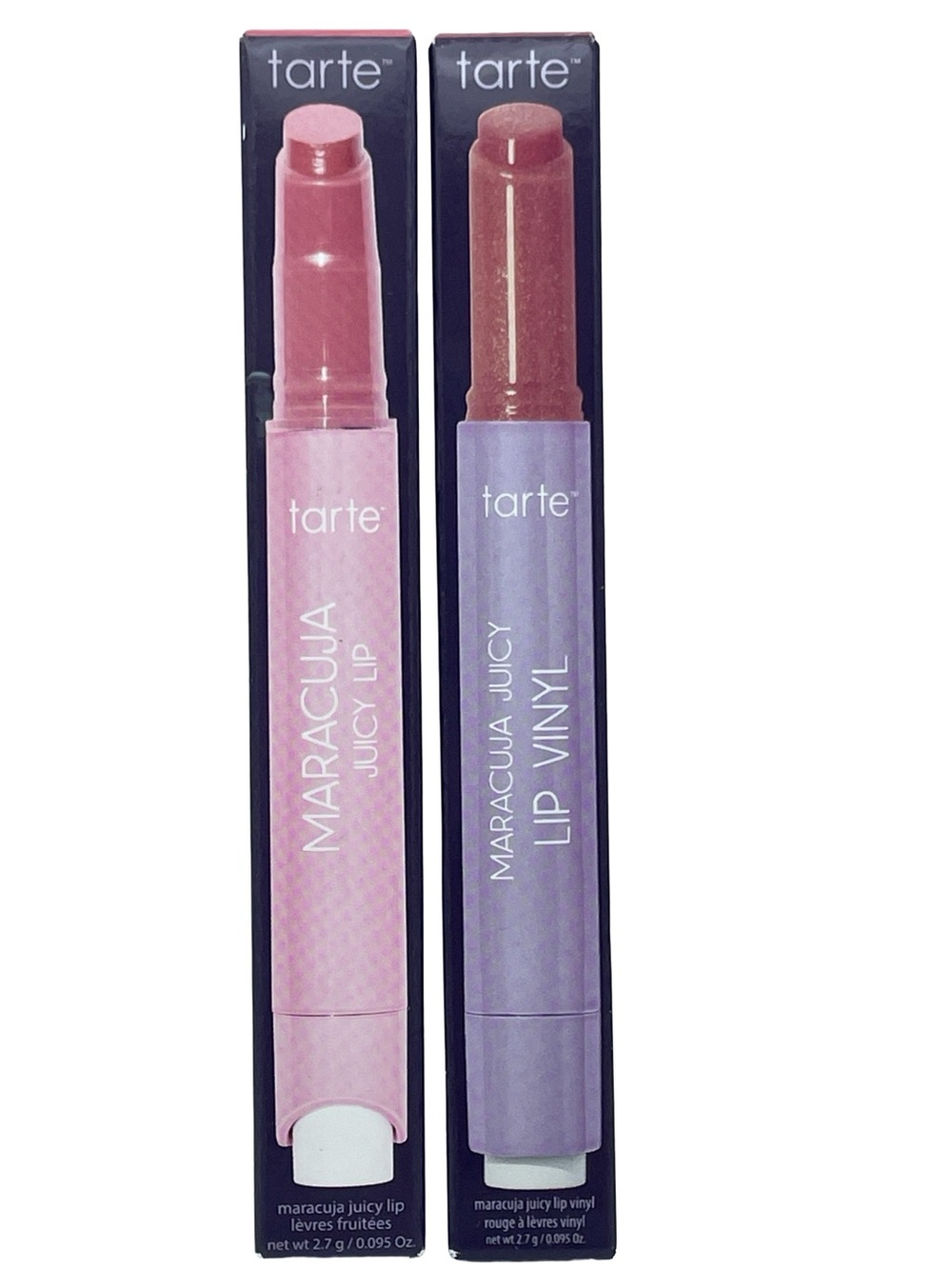 Tarte Maracuja Juicy Lip Duo — Orchid  & Shimmering Rose- Pink & Mauve Shades